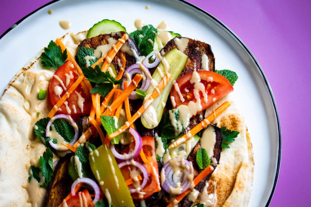 veganes Schawarma