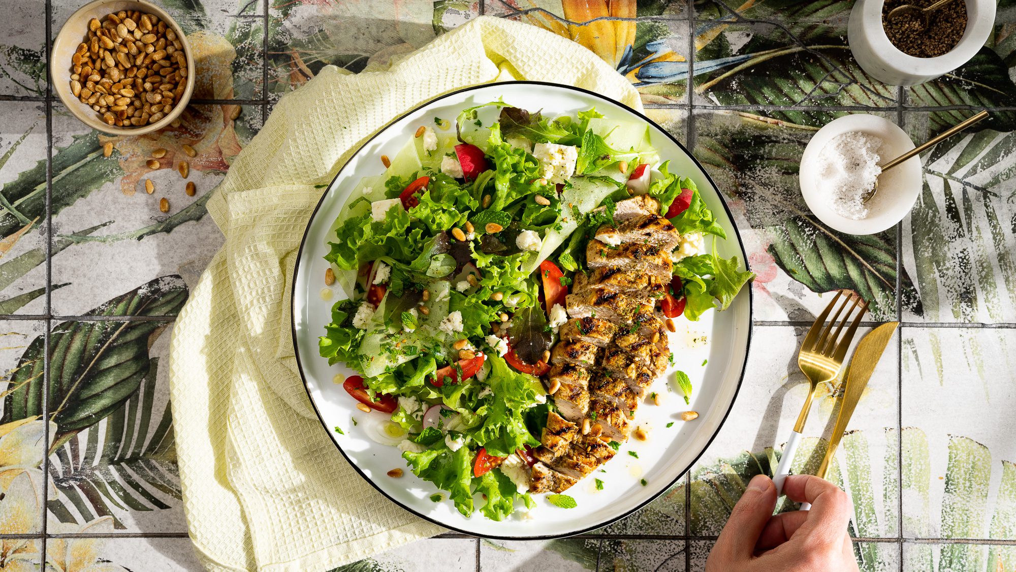 Zaatar Chicken Salad